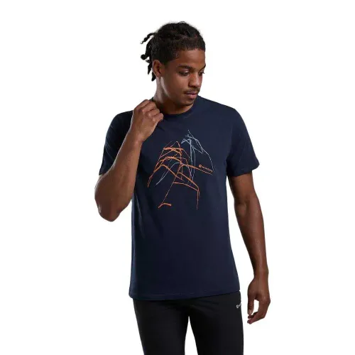 몬테인 Abstract 마운틴 반팔 티셔츠 2140910434