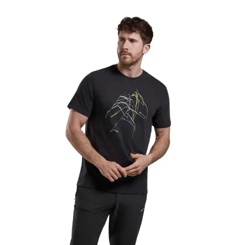 몬테인 Abstract 마운틴 반팔 티셔츠 2140910435