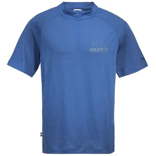 돌로미테 Cristallo 메리노 Zip 반팔 티셔츠 2141063088