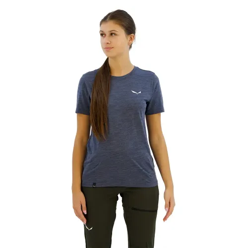 살레와 Eagle Minilogo 메리노 반팔 티셔츠 2141165451