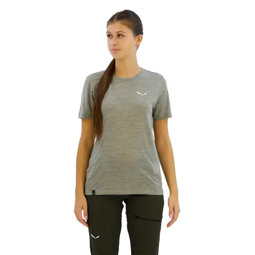 살레와 Eagle Minilogo 메리노 반팔 티셔츠 2141165453