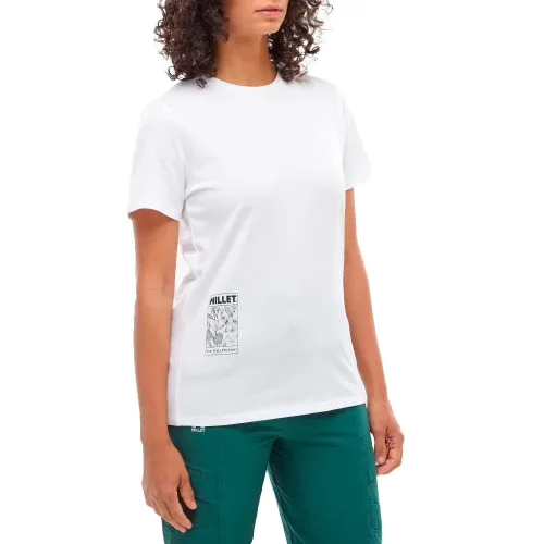 밀레 Chamonix Flower 반팔 티셔츠 2141619618