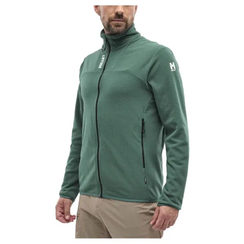 밀레 Ubic Lightgrid 지퍼 플리스 2141620062