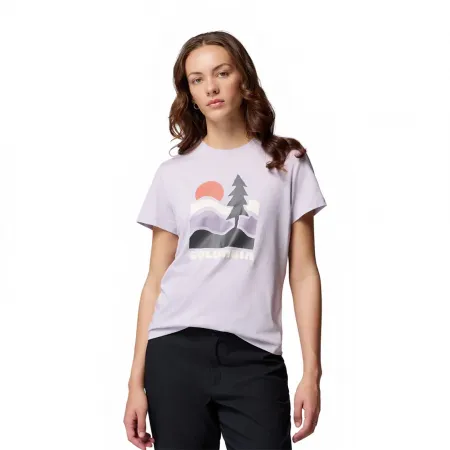 컬럼비아 Ruby Springs 그래픽 Fitted 반팔 티셔츠 2141634637