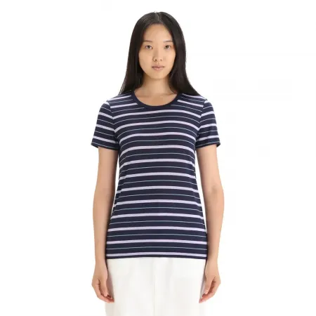 ICEBREAKER 메리노 125 Cool Lite Wave Stripe 반팔 티셔츠 2141648119