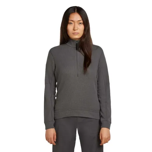 아이스브레이커 메리노 260 Waffle Knit Wander 하프 지퍼 스웨터 2141648287