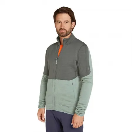 ICEBREAKER 메리노 400 RealFleece Descender 풀지퍼 스웨터 리퍼비쉬 2141852057