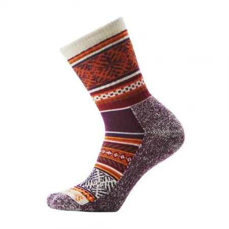 스마트울 Everyday Cozy Fair Isle Sweater 크루 양말 2142293923