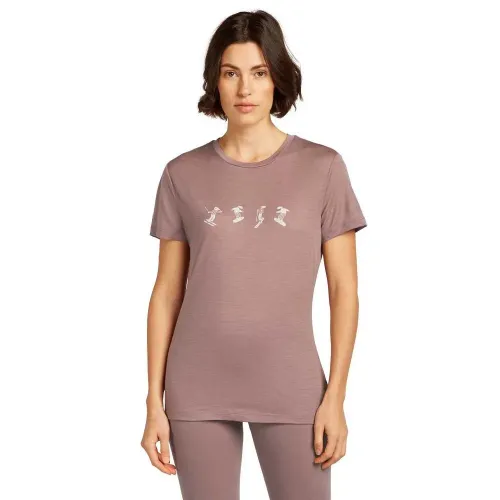 아이스브레이커 메리노 150 Tech Lite Snow Day 반팔 티셔츠 2142317118