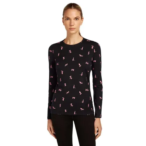 아이스브레이커 메리노 200 Oasis Crewe Snow Day 긴팔 이너웨어 2142317158