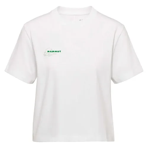 마무트 Base Cropped Glacier 반팔 티셔츠 2142466721