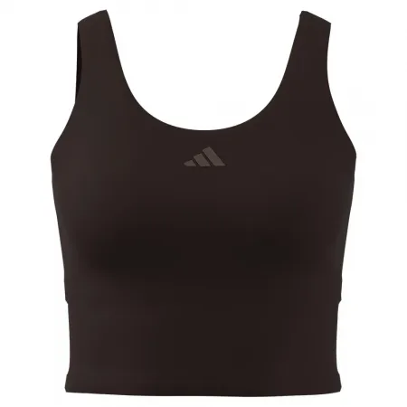 아디다스 3 Stripes Studio All Me 스포츠 탑 중간 지지력 2142665862