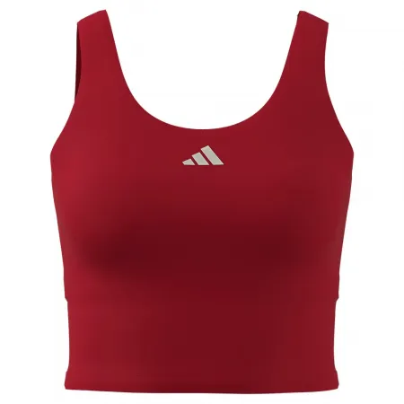 아디다스 3 Stripes Studio All Me 스포츠 탑 중간 지지력 2142665866