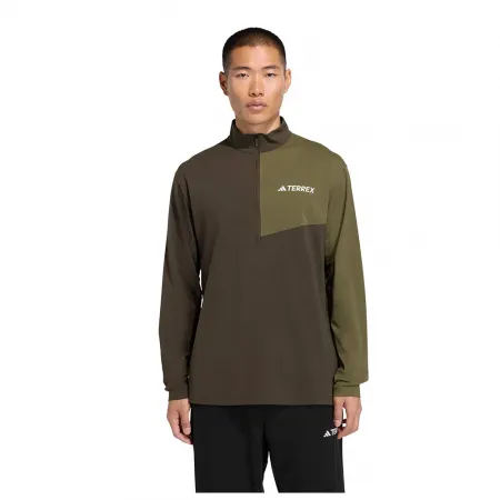 아디다스 테렉스 Multi Climacool 하프 지퍼 긴팔 티셔츠 2142667274