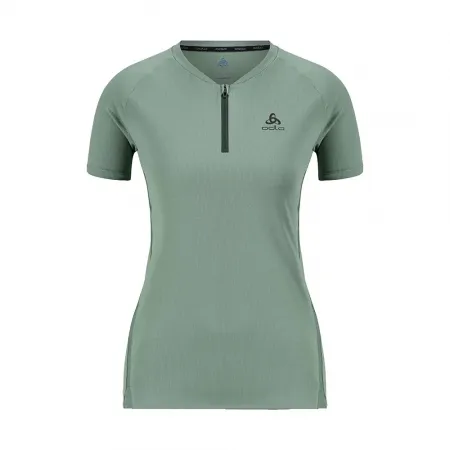 오들로 X-Alp Trail 하프 지퍼 반팔 티셔츠 2142679535