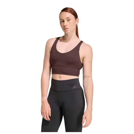 아디다스 3 Stripes Studio All Me 스포츠 브라 로우 임팩트 2142695210