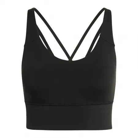 아디다스 3 Stripes Studio All Me 스포츠 브라 로우 임팩트 2142695211