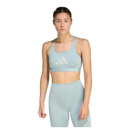 아디다스 Powerreact 그래픽 미디엄 임팩트 스포츠 브라 2142696531