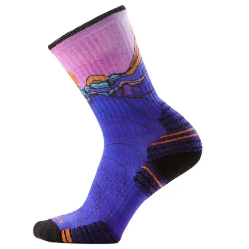 스마트울 Hike Targeted Cushion 마운틴 Sunrise Print 크루 양말 2142876803
