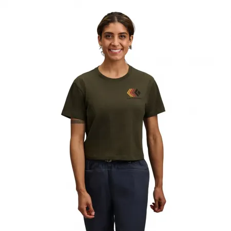 블랙다이아몬드 Faded Crop 반팔 티셔츠 2142903378