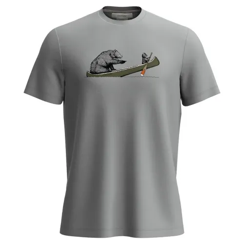 아이스브레이커 메리노 150 Tech Lite Canoe Companions 반팔 티셔츠 2143012101