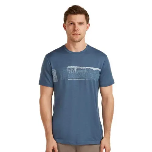 아이스브레이커 메리노 150 Tech Lite Elevation Line 반팔 티셔츠 2143012107