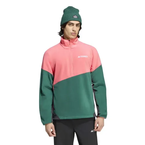 아디다스 테렉스 멀티 클라헤드웜 Anorak 하프 지퍼 플리스 2143210491