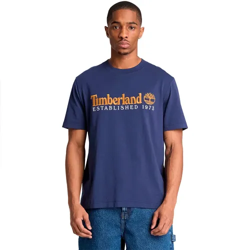 팀버랜드 Established 1973 Embroidered 반팔 티셔츠 2143338926
