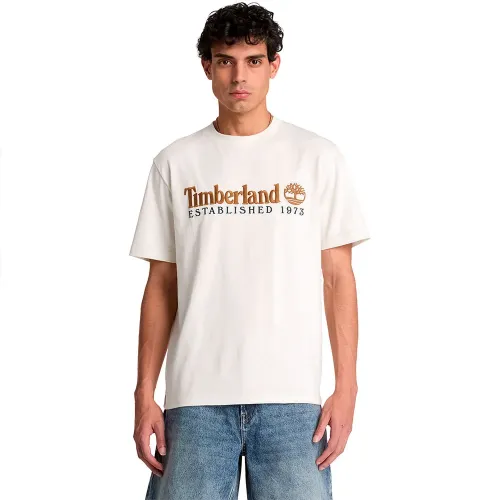 팀버랜드 Established 1973 Embroidered 반팔 티셔츠 2143338931
