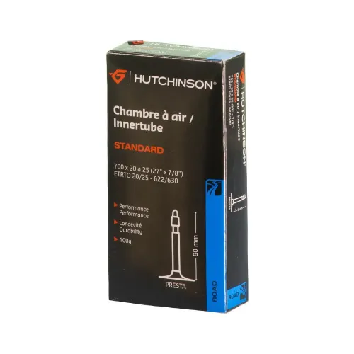 허친슨 Standard Presta 80 mm Road 내부 튜브 3136008809