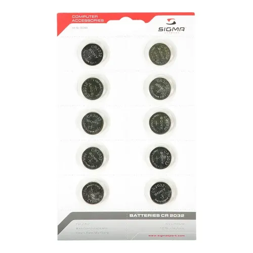 시그마 CR2032 배터리 10 단위 3136293302