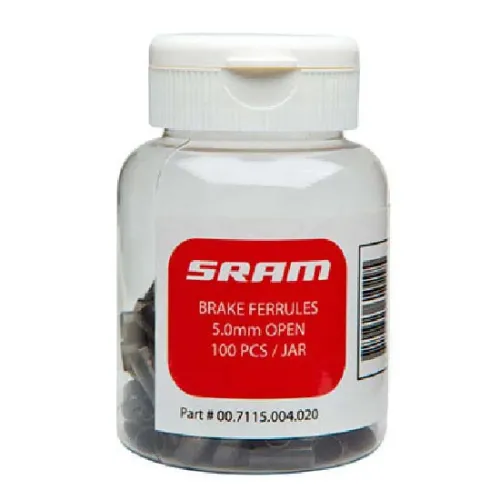 스램 Brass 자전거 브레이크 케이블 터미널 5 mm 100 단위 3136336811