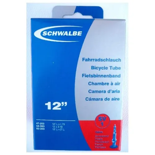 SCHWALBE 12 X 1.75 X 2 1/4 Presta 내부 튜브 3136349366