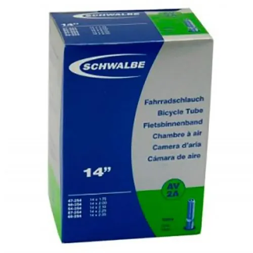 SCHWALBE 14 X 1.75-2.35 Schrader 내부 튜브 3136349368