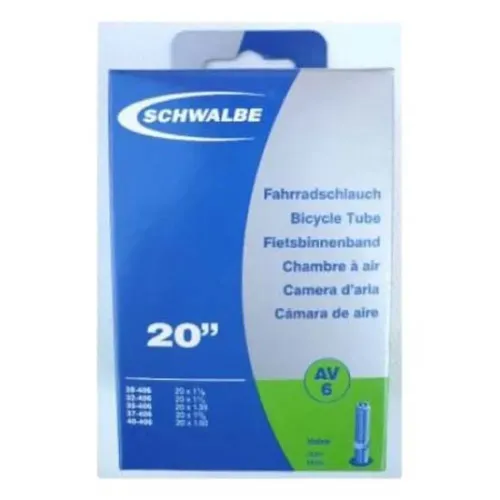 SCHWALBE 20 X 1 1/8 20 X 1.35 Schrader 내부 튜브 3136349372