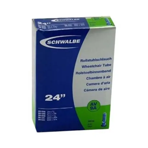 SCHWALBE 24 X 1.00 600 X Schrader 25A 내부 튜브 3136349378