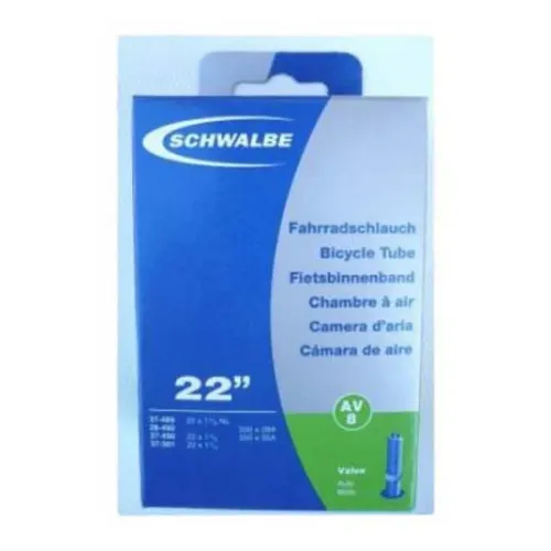 SCHWALBE 550 A/22 X 1 3/8 Schrader 내부 튜브 3136349395