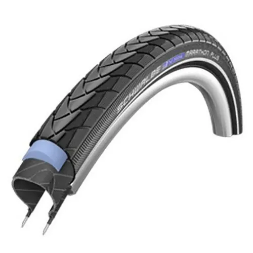 SCHWALBE Marathon Plus Performance SmartGuard 16in x 1.375 도시의 견고한 자전거 타이어 3136349474