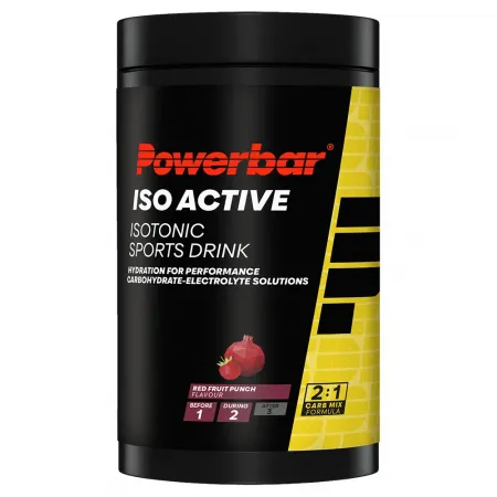 파워바 Isoactive 600g 가루 붉은 과일 6 단위 3136965617
