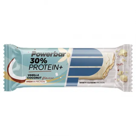 파워바 Plus 30% 단백질 바 바닐라&코코넛 55g 3136985270