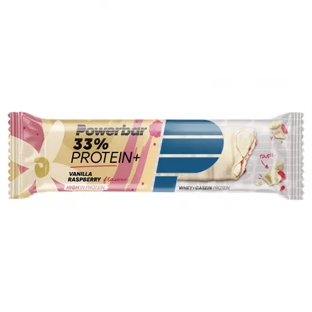 파워바 Plus 33% 단백질 바 바닐라&라즈베리 90g 3136985278