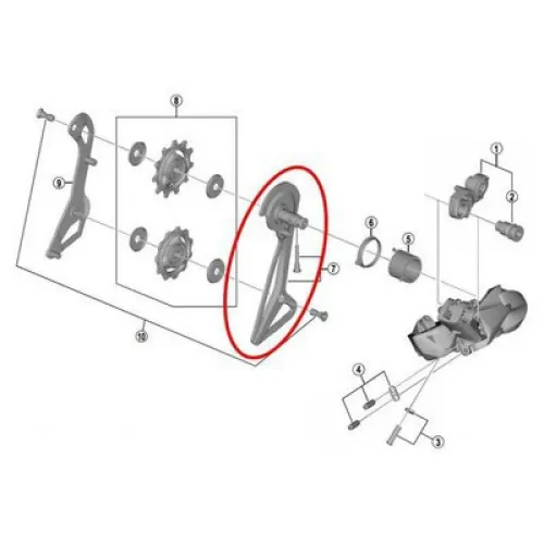 시마노 Dura Ace R9150 SS 11s 외부 케이지 플레이트 3137149775