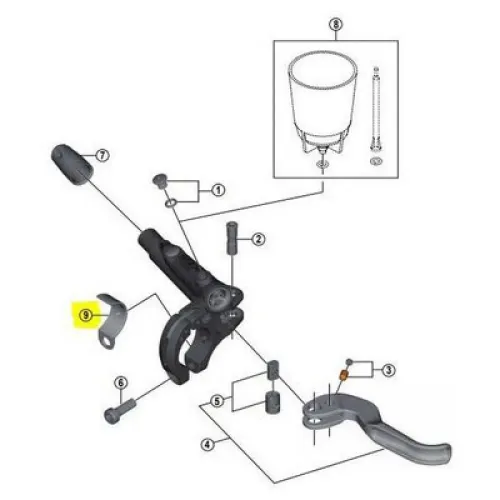시마노 클램프 어댑터 M9000-8000-7000 3137149849