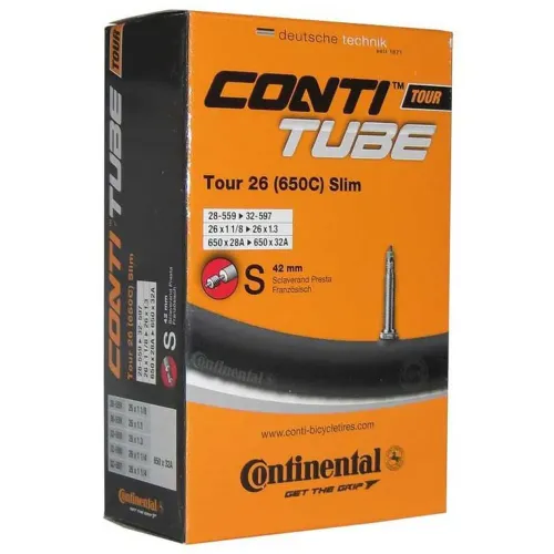 CONTINENTAL Tour Slim Presta 42 mm 내부 튜브 3137172133