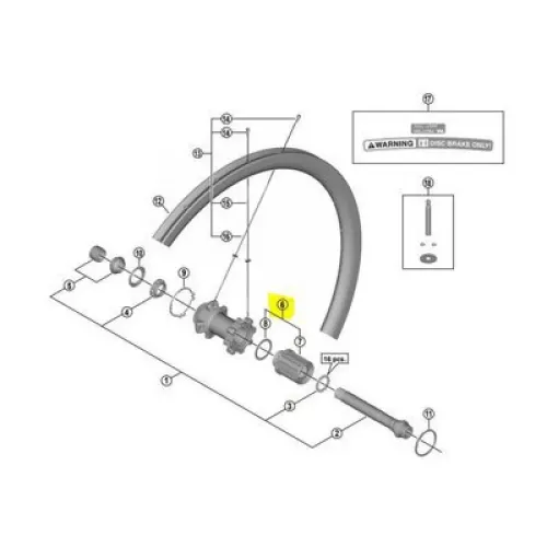 시마노 WH-R9170 Hub 프리허브 바디 3137233080