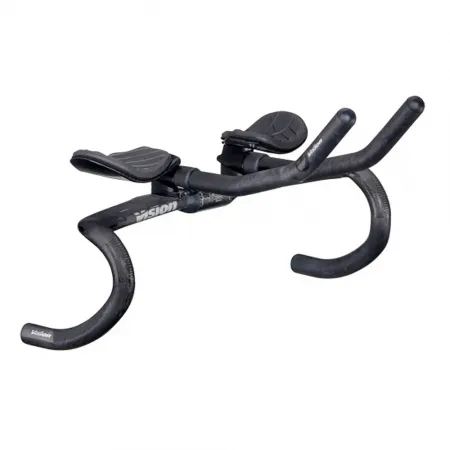 비젼 Metron 4D Flat MAS Di2 Carbon 125 mm Drop With J-Bend Extensions 핸들바 3137479168