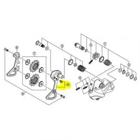 시마노 Dura Ace DI2 9070 SS 11s 외부 케이지 플레이트 3137552024