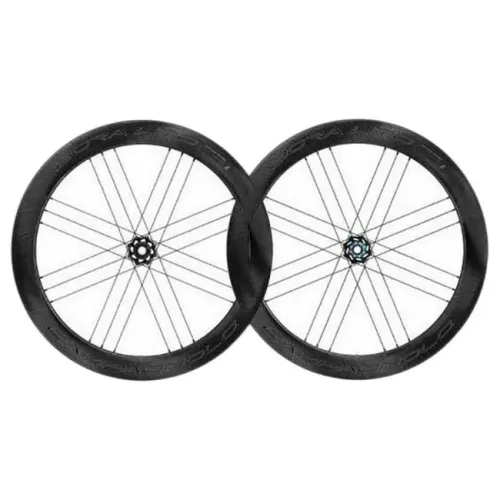 캄파놀로 Bora WTO 60 2-Way Fit Carbon 디스크 튜블리스 로드 휠 세트 3137754972