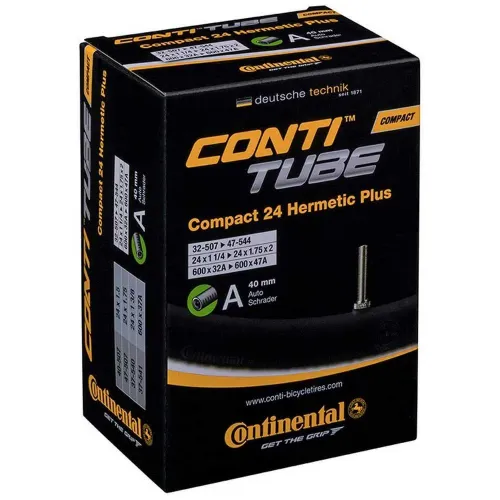 CONTINENTAL Compact Hermetic Plus Schrader 40 mm 내부 튜브 3137937520