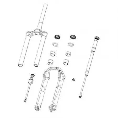 락샥 Turnkey Silver Judy A1+/30 A3+ 2018+ 원격 잠금 키트 3137949241